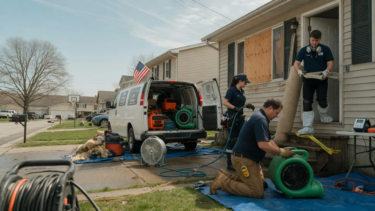 Water Damage Restoration in Pierce, TX near me